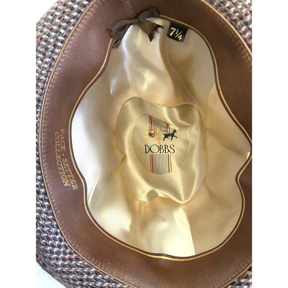 Dobbs Fifth Avenue “Pace Setter” Vintage Dress Hat/Fedora – Men’s 7 1/4 - Picture 12 of 14